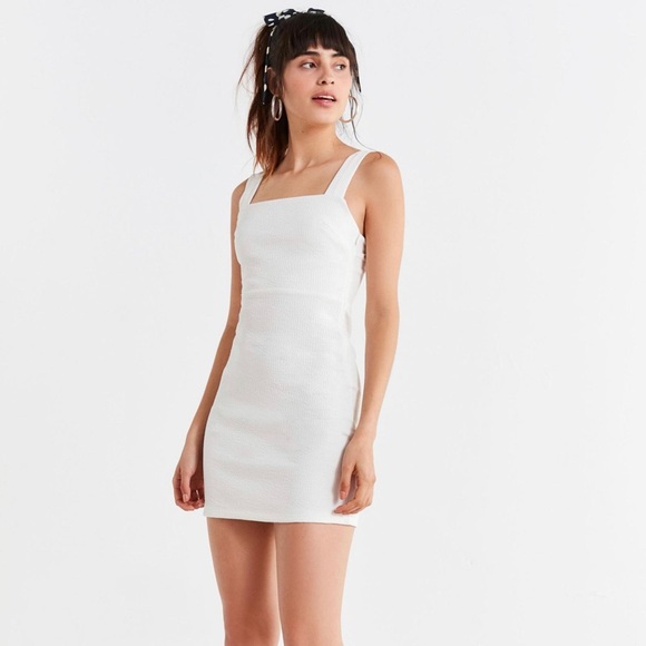 Urban Outfitters Dresses & Skirts - Urban Outfitters Textured White Mini Dress